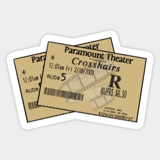 New Moon Movie Tickets (Book Version) Sticker